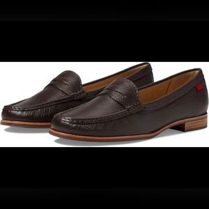 New Marc Joesph Brown Leather Loafers - 6.5
